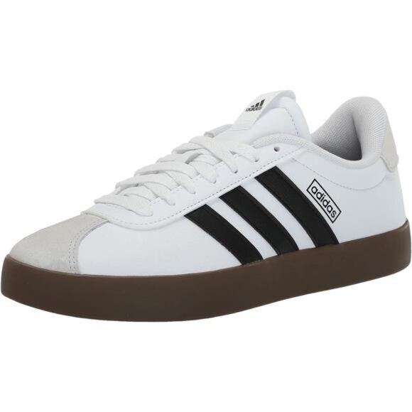 Adidas Women’s VL Court 3.0 Sneaker White and Black Size 9, 10, 11 - Picture 1 of 6